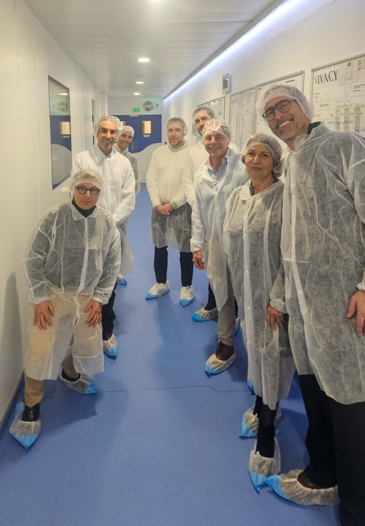 Besuch der VIVACY-Laboratorien