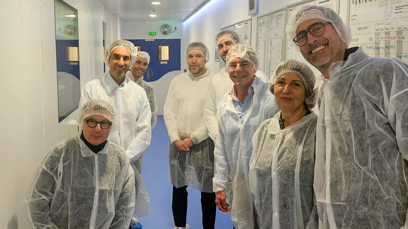 Besichtigung der Produktionsstätte der Laboratoires VIVACY